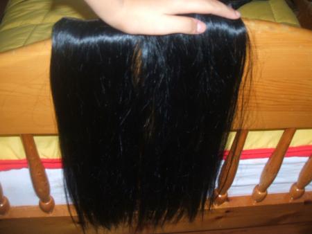 Extensions a clips, tete entiere. Cheveux Naturels.